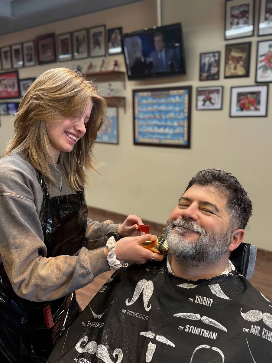 Liza at work with a client by Liza G., Buffalo Grove IL